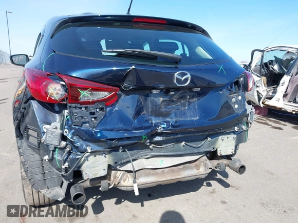 2017 Mazda 3 Touring with VIN 3MZBN1L7XHM119916, listed as a IAAI auction lot 41853321 with 118,822 mi miles. Bid and sale history available at carsss.com. Image 6.