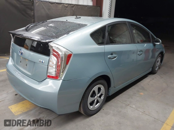 2015 Toyota Prius Four with VIN JTDKN3DU2F1879383, listed as a IAAI auction lot 41447300 with 60,213 mi miles. Bid and sale history available at carsss.com. Image 4.