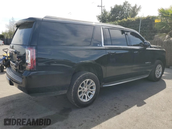 2017 GMC Yukon XL SLE with VIN 1GKS1FKC8HR207943, listed as a Copart auction lot 48509365 with 67,045 mi miles and Salvage Title. Bid and sale history available at carsss.com. Image 3.