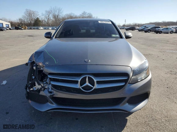 2018 Mercedes-Benz C-Class C 300 with VIN 55SWF4KB4JU272888, listed as a Copart auction lot 48512575 with 45,782 mi miles and Salvage Title. Bid and sale history available at carsss.com. Image 5.