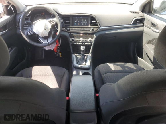 2020 Hyundai Elantra SEL with VIN 5NPD84LF7LH574989, listed as a Copart auction lot 52553915 with 81,836 mi miles and Non Repairable. Bid and sale history available at DreamBid. Image 8.