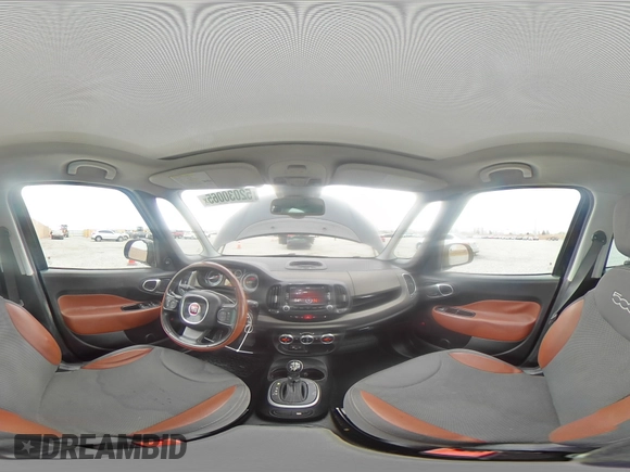2014 FIAT 500L Trekking with VIN ZFBCFADH1EZ007143, listed as a Copart auction lot 52030065 with 90,894 mi miles and Salvage title. Bid and sale history available at DreamBid. Image 13.
