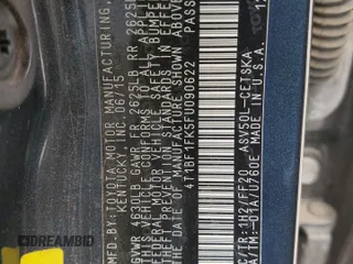2015 Toyota Camry XLE with VIN 4T1BF1FK5FU090622, listed as a Copart auction lot 54845465 with 116,781 mi miles and Salvage Title. Bid and sale history available at carsss.com. Image 12.