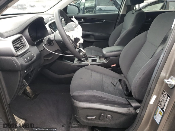 2019 Kia Sorento LX V6 with VIN 5XYPGDA56KG492803, listed as a Copart auction lot 44218295 with 0 mi miles and Salvage Title. Bid and sale history available at carsss.com. Image 7.