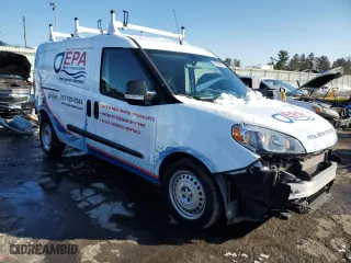2022 Ram ProMaster City Wagon with VIN ZFBHRFAB9N6Y66766, listed as a Copart auction lot 89320905 with 20,526 mi miles and Salvage Title. Bid and sale history available at carsss.com. Image 4.