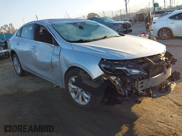 2022 Chevrolet Malibu LT with VIN 1G1ZD5ST6NF150272, listed as a IAAI auction lot 41859860 with 56,624 mi miles and . Bid and sale history available at DreamBid. Image 1.