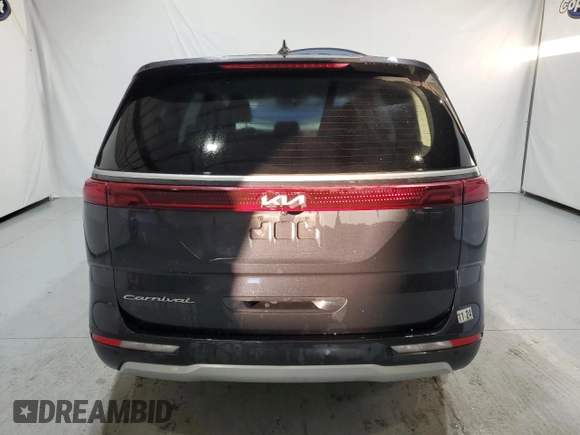2022 Kia Carnival LXS with VIN KNDNB4H35N6123982, listed as a Copart auction lot 88474285 with 26,301 mi miles and Clean Title. Bid and sale history available at carsss.com. Image 6.