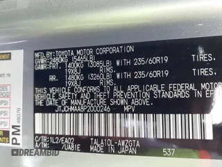 2023 Lexus RX 350 с VIN JTJCHMAA8P2000246, выставлен на аукционе IAAI как лот 42119511 с пробегом 6 871 миль миль и . История ставок и продаж доступна на DreamBid. Изображение 9.