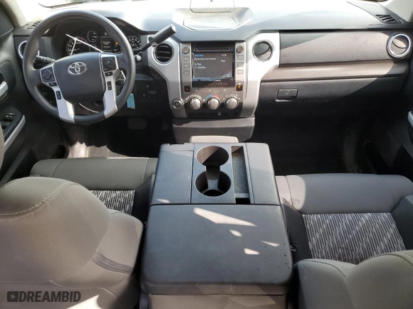 2018 Toyota Tundra 4WD SR with VIN 5TFUY5F17JX714885, listed as a Copart auction lot 48469155 with 183,665 mi miles and Salvage Title. Bid and sale history available at carsss.com. Image 8.