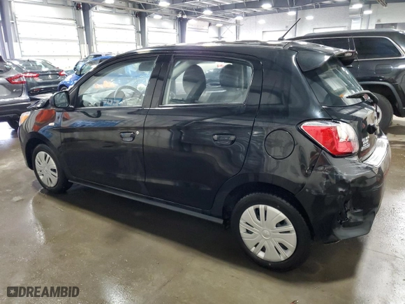 2023 Mitsubishi Mirage ES with VIN ML32AUHJXPH001620, listed as a Copart auction lot 72846723 with 10,656 mi miles and Salvage Title. Bid and sale history available at carsss.com. Image 2.