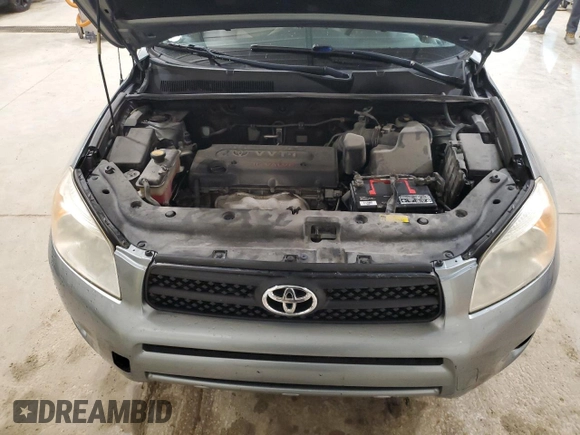 2007 Toyota RAV4 with VIN JTMBD33V776040475, listed as a Copart auction lot 85452174 with 134,196 mi miles and Salvage Title. Bid and sale history available at carsss.com. Image 12.