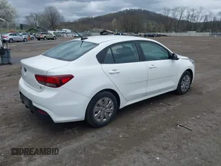 2018 Kia Rio LX with VIN 3KPA24AB2JE095126, listed as a IAAI auction lot 41954261 with 50,590 mi miles. Bid and sale history available at carsss.com. Image 4.
