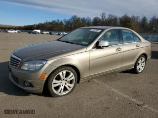 2008 Mercedes-Benz C-Class 3.0L Sport with VIN WDDGF54X68R029372, listed as a Copart auction lot 43852465 with 0 mi miles and Non Repairable. Bid and sale history available at carsss.com. Image 1.