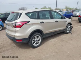 2017 Ford Escape S with VIN 1FMCU0F70HUE23330, listed as a IAAI auction lot 41742226 with 32,302 mi miles. Bid and sale history available at carsss.com. Image 4.