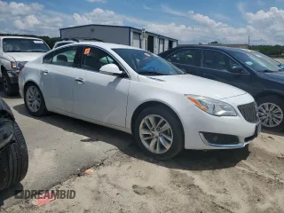 2014 Buick Regal Premium I with VIN 2G4GN5EX6E9256154, listed as a Copart auction lot 59495135 with 109,078 mi miles and Salvage title. Bid and sale history available at DreamBid. Image 4.