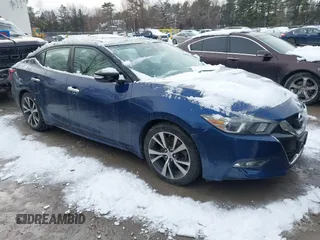 2017 Nissan Maxima SV with VIN 1N4AA6AP8HC365932, listed as a IAAI auction lot 41536444 with 106,607 mi miles. Bid and sale history available at carsss.com. Image 1.