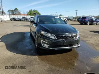 2012 Kia Optima Hybrid with VIN KNAGM4AD7C5024862, listed as a Copart auction lot 53484245 with 132,583 mi miles and Salvage Title. Bid and sale history available at carsss.com. Image 13.