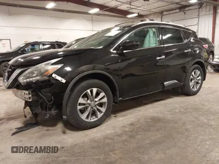 2018 Nissan Murano SV with VIN 5N1AZ2MG7JN175827, listed as a IAAI auction lot 41764645 with 62,887 mi miles and . Bid and sale history available at carsss.com. Image 23.