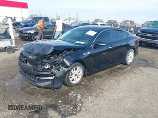 2016 Kia Optima LX with VIN 5XXGT4L35GG039310, listed as a IAAI auction lot 41910960 with 91,662 mi miles. Bid and sale history available at carsss.com. Image 2.