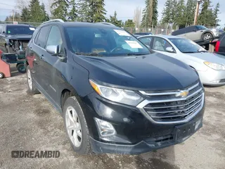 2018 Chevrolet Equinox Premier with VIN 2GNAXVEV4J6264162, listed as a IAAI auction lot 41626947 with 104,926 mi miles and . Bid and sale history available at DreamBid. Image 1.