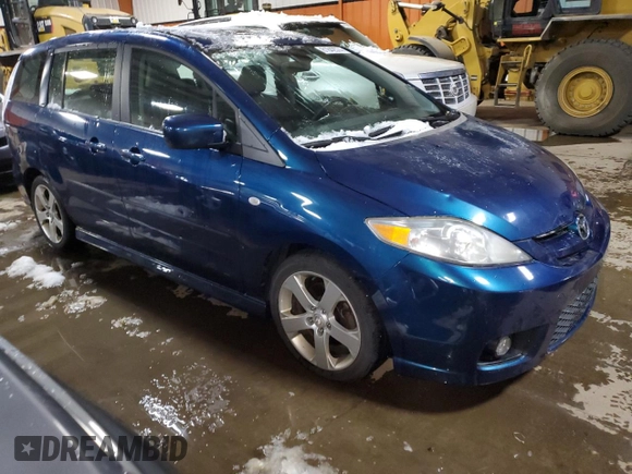 2006 Mazda 5 Sport with VIN JM1CR293X60131084, listed as a Copart auction lot 81842574 with 84,947 mi miles and Clean Title. Bid and sale history available at DreamBid. Image 4.