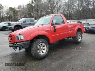 2006 Ford Ranger XL with VIN 1FTYR10U36PA09969, listed as a Copart auction lot 42563045 with 202,136 mi miles and Salvage Title. Bid and sale history available at carsss.com. Image 1.