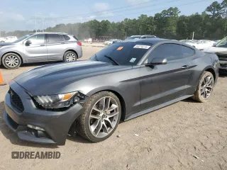 2017 Ford Mustang EcoBoost with VIN 1FA6P8TH0H5322874, listed as a Copart auction lot 63214215 with 91,407 mi miles and Salvage title. Bid and sale history available at DreamBid. Image 1.