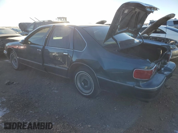 1996 Chevrolet Caprice 1SA Special Value с VIN 1G1BL52W3TR156086, выставлен на аукционе Copart как лот 82681974 с пробегом 179 179 миль миль и Списание • Salvage title. История ставок и продаж доступна на DreamBid. Изображение 2.