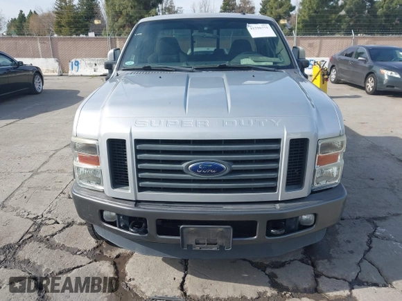 2008 Ford Super Duty F-250 SRW XL with VIN 1FTSX21R08EC05085, listed as a IAAI auction lot 41596775 with 1 mi miles. Bid and sale history available at carsss.com. Image 12.