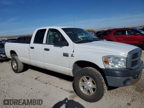 2009 Dodge Ram 2500 ST with VIN 3D7KS28L39G540065, listed as a Copart auction lot 48492005 with 216,165 mi miles and Salvage Title. Bid and sale history available at carsss.com. Image 4.