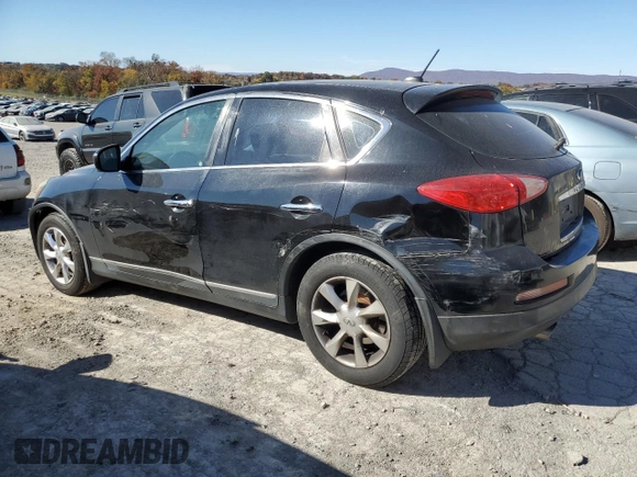 2010 Infiniti EX Journey with VIN JN1AJ0HR4AM751281, listed as a Copart auction lot 77455904 with 154,167 mi miles and Salvage Title. Bid and sale history available at DreamBid. Image 2.