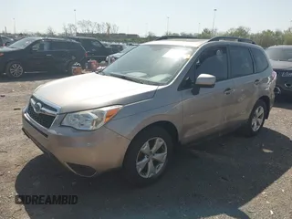 2015 Subaru Forester 2.5i Premium with VIN JF2SJAGC7FH802228, listed as a IAAI auction lot 41966732 with 96,186 mi miles. Bid and sale history available at carsss.com. Image 2.