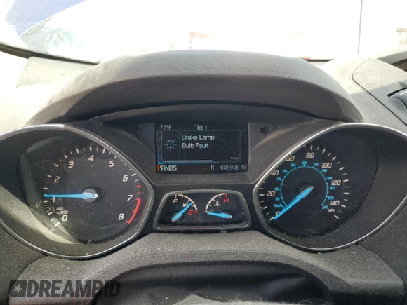 2016 Ford Escape S with VIN 1FMCU0F73GUA68247, listed as a Copart auction lot 51183525 with 88,936 mi miles and Salvage Title. Bid and sale history available at carsss.com. Image 9.