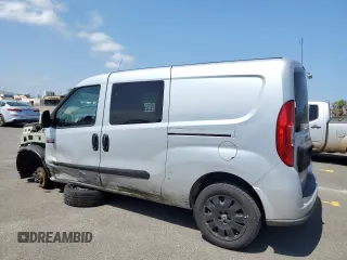2019 Ram ProMaster City Cargo Tradesman SLT with VIN ZFBHRFBB5K6M28109, listed as a Copart auction lot 57772054 with 45,814 mi miles and Salvage title. Bid and sale history available at DreamBid. Image 2.