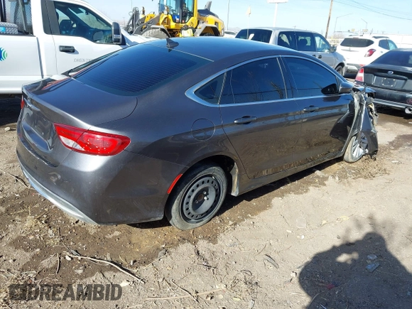 2016 Chrysler 200 Limited with VIN 1C3CCCAB3GN184650, listed as a IAAI auction lot 40963499 with 128,836 mi miles and . Bid and sale history available at DreamBid. Image 4.