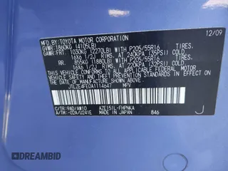 2010 Scion xB z VIN JTLZE4FE0A1114647, wystawiony jako IAAI lot #42046291 z przebiegiem 204 652 mil mil oraz . Historia ofert i sprzedaży dostępna na DreamBid. Obrazek 9.
