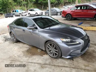 2014 Lexus IS 250 with VIN JTHBF1D2XE5031046, listed as a Copart auction lot 56917745 with 187,208 mi miles and Salvage title. Bid and sale history available at DreamBid. Image 4.