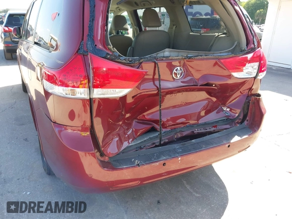 2012 Toyota Sienna XLE AAS with VIN 5TDYK3DC8CS258612, listed as a IAAI auction lot 41899311 with 75,779 mi miles and . Bid and sale history available at DreamBid. Image 6.