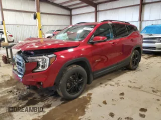 2022 GMC Terrain AT4 with VIN 3GKALYEV2NL170227, listed as a Copart auction lot 44618195 with 68,381 mi miles and Salvage Title. Bid and sale history available at DreamBid. Image 1.