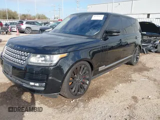 2016 Land Rover Range Rover Supercharged with VIN SALGS3EF0GA262914, listed as a IAAI auction lot 41741473 with 106,853 mi miles. Bid and sale history available at carsss.com. Image 19.