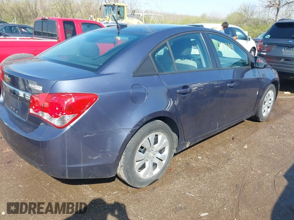 2014 Chevrolet Cruze LS with VIN 1G1PA5SH2E7174980, listed as a IAAI auction lot 41973841 with 100,061 mi miles and . Bid and sale history available at DreamBid. Image 4.