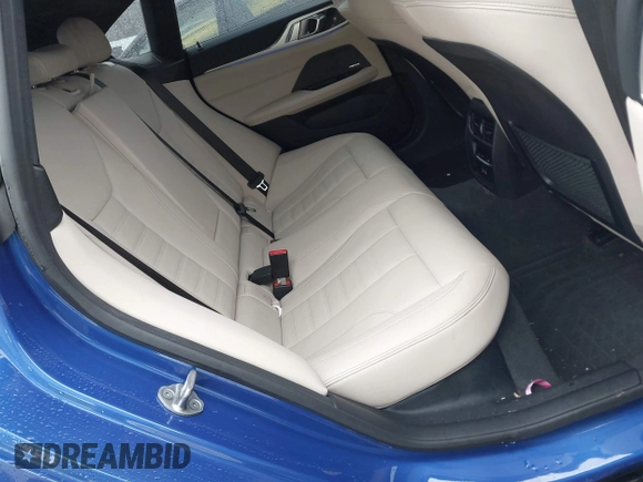 2023 BMW 4 Series 430i with VIN WBA63AV01PFP62872, listed as a IAAI auction lot 41575065 with 25,943 mi miles and . Bid and sale history available at DreamBid. Image 8.