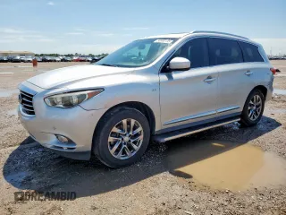 2014 Infiniti QX60 z VIN 5N1AL0MN4EC532645, wystawiony jako Copart lot #58590735 z przebiegiem 207 387 mil mil oraz Czysty tytuł • Clean title. Historia ofert i sprzedaży dostępna na DreamBid. Obrazek 1.