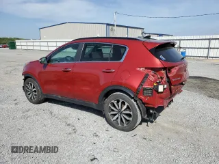 2018 Kia Sportage EX with VIN KNDPN3AC6J7372364, listed as a Copart auction lot 52946745 with 84,070 mi miles and Salvage Title. Bid and sale history available at DreamBid. Image 2.