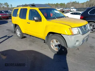 2007 Nissan Xterra SE with VIN 5N1AN08W67C513661, listed as a IAAI auction lot 41441513 with 170,470 mi miles. Bid and sale history available at carsss.com. Image 1.