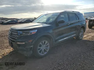2022 Ford Explorer Limited with VIN 1FMSK8FH5NGB07814, listed as a Copart auction lot 89218865 with 34,595 mi miles and Salvage Title. Bid and sale history available at carsss.com. Image 1.