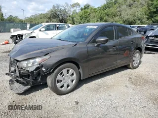 2015 Mazda 3 i Sport z VIN JM1BM1U75F1270225, wystawiony jako Copart lot #55116885 z przebiegiem 101 958 mil mil oraz Nie do naprawy. Historia ofert i sprzedaży dostępna na DreamBid. Obrazek 1.