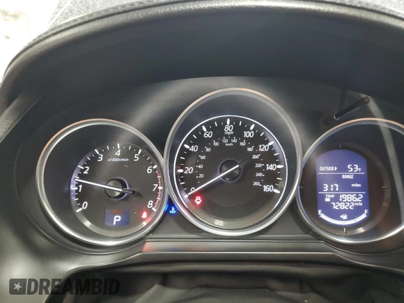 2016 Mazda 6 i Sport with VIN JM1GJ1U57G1415571, listed as a Copart auction lot 52508985 with 72,822 mi miles and Salvage Title. Bid and sale history available at DreamBid. Image 9.