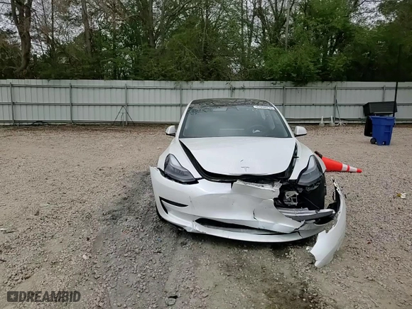 2023 Tesla Model 3 Performance with VIN 5YJ3E1EC4PF472320, listed as a Copart auction lot 51038215 with 25,217 mi miles and Salvage Title. Bid and sale history available at carsss.com. Image 10.