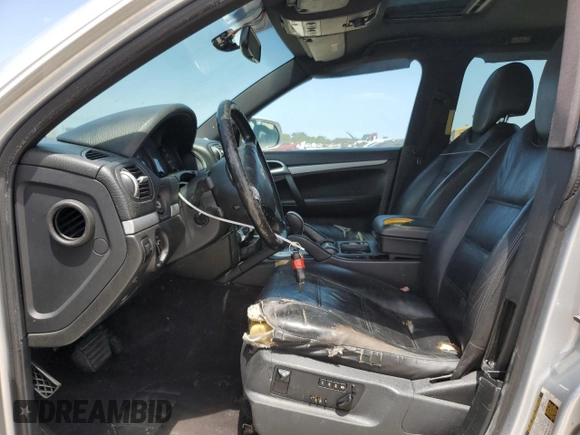 2009 Porsche Cayenne with VIN WP1AA29P49LA04530, listed as a Copart auction lot 57804745 with Not provided miles and Clean title. Bid and sale history available at DreamBid. Image 7.